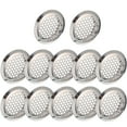 thumbnail image 6 of Vent Round Hole Air Louver Soffit Cover Covers Stainless Mesh Grille Ceiling Floor Register Duct Heat Emission Steel, 6 of 9