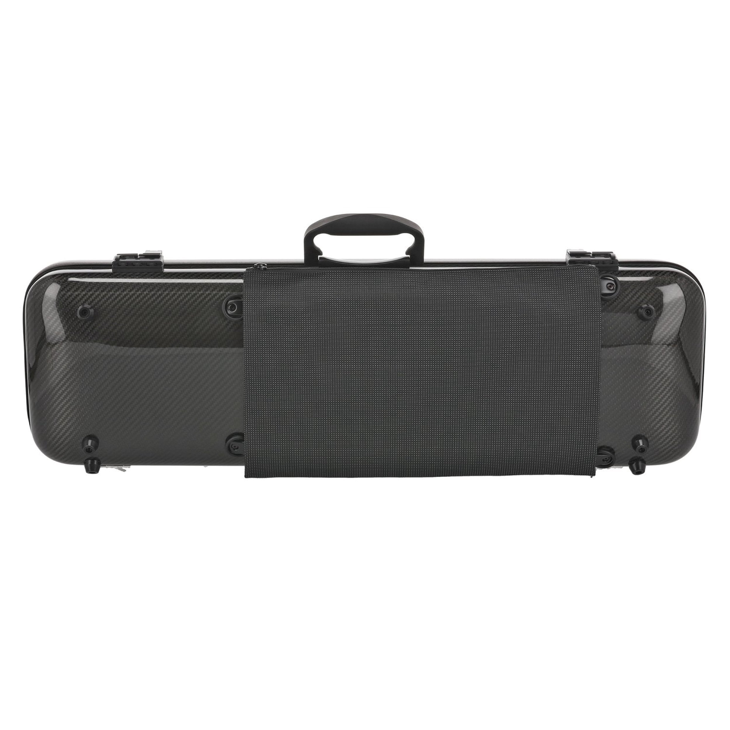 GEWA Violin Case, Idea 1.8, Oblong, 4/4, Carbon Black/Black w/Subway Handle