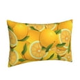 thumbnail image 2 of Balery Yellow Limes Bedding Queen Pillow Cases - Envelope Closure - Soft Brushed Microfiber Fabric - Shrinkage and Fade Resistant Pillow Cases-20"x30", 2 of 9