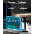 thumbnail image 4 of 6L Water Distiller Home Countertop Purifier Machine 900W Stainless Steel Glass, 4 of 9