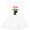 White and Pink, variant on Inktastic Labrador Retriever Dog Black Lab Girls Toddler Dress