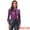 Light Purple, variant on Unique Bargains Women's Retro Velvet Tie Neck Long Sleeve Work Blouse Top XS Black