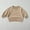 Khaki, variant on Boys Hoodies & Sweatshirts - Toddler Kids Basic Crewneck Pullover Sweatshirt Solid Coat for Children