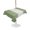 Sage Green, variant on Outdoor Tablecloth with Umbrella Hole for Patio/Picnic/Party/Camping, Aqua Blue Striped Waterproof Table Cloth Rectangle Table Cover Washable, Blue White Ombre Farmhouse Gradient (52"x 70")