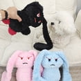 thumbnail image 5 of Long Ears Rabbit Dog Squeaker Toy with Crinkle Paper, Stuffed, for Interactive Play & Teeth Cleaning, 5 of 5