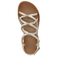 thumbnail image 7 of SOUL Naturalizer Womens Sierra Strappy Flat Sandals - Medium & Wide Width, 7 of 7