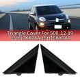 thumbnail image 6 of Car Left & Right Door Mirror Flag Cover Molding Triangle Cover for 500 2012-2019 1SH17KX7AA 1SH16KX7AA, 6 of 8