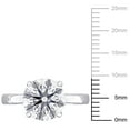 thumbnail image 3 of Created Forever Women's 2 1/10 CT Lab Created Diamond 14K White Gold Engagement Ring (G-H, VS1-VS2), 3 of 8
