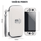 thumbnail image 4 of Estuche Protector y Bolsa de Almacenamiento para Switch Oled Blanco BLOOSOM, 4 of 4