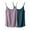 Army Green-3, variant on JIUKE 2PC Camisole Tops for Women Causal Spaghetti Strap Solid Color Tank Tops Built in Bra Summer Tops