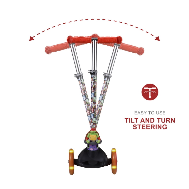 Teenage Mutant Ninja Turtles Raphael Ride-N-Glide 3-Wheel Scooter photo 6