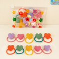 thumbnail image 1 of 10/20/24 unids/set niñas lindas flores de dibujos animados Scrunchies bandas de goma niños encantadoras bandas elásticas para el cabello accesorios para el cabello para niños Tan Jianjun  unisex, 1 of 2