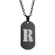 thumbnail image 2 of Collar Hombre de Inicial Letra A LUCKMAN, Acero Inoxidable Color Negro, Modelo Dylan negro UNITALLA, 2 of 7