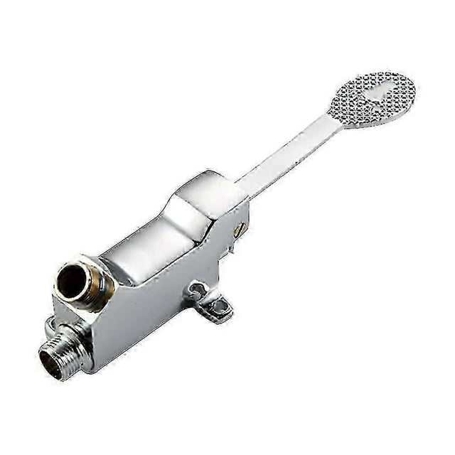 1/2inch Foot Pedal Control Valve Faucet Basin Switch Water Sink Bathroom Tap