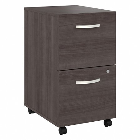 UPC: 0042976190552 | Bush Business Furniture Studio A 2-Drawer Mobile Vertical File Cabinet Letter/Legal Size Lockable