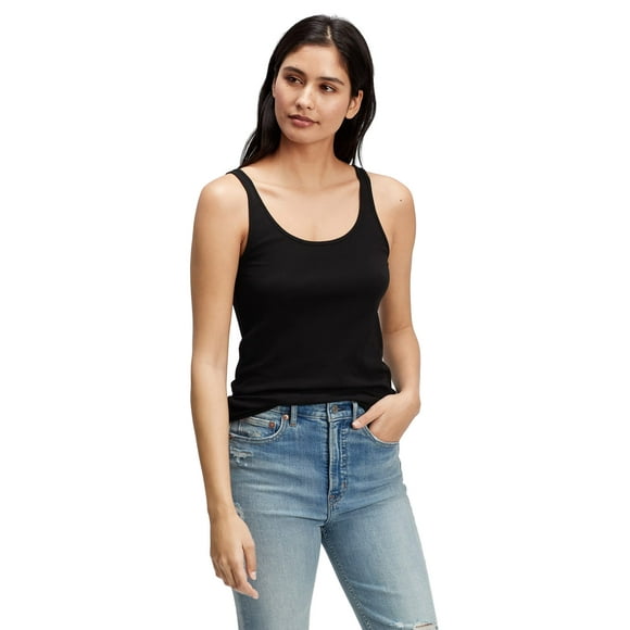 Camiseta sin mangas GAP Favorite Cami True Black XL para mujer