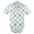 thumbnail image 2 of Men's  Printerly Oxford Print Classic Fit Shirt Small, 2 of 5