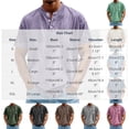 thumbnail image 3 of Miluxas Men's Henley Short Sleeve Shirt Lightweight Soft Crew Neck Casual Button T-Shirts Summer Basic Tees with Pocket Trendy Streetwear Black, 3 of 6