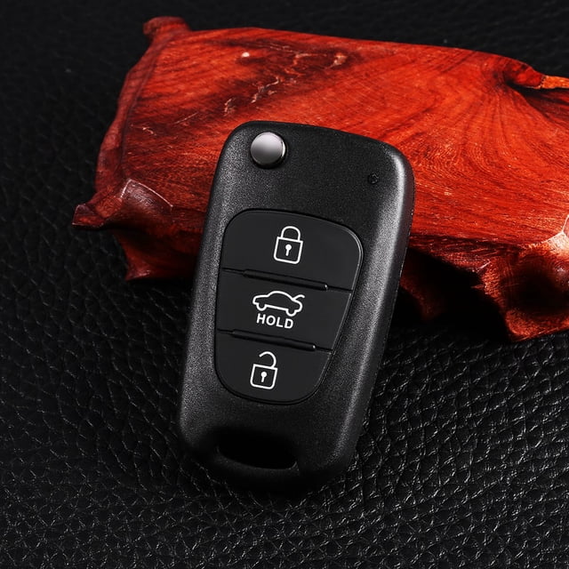 Auto coche reemplazar Flip Key Shell Blade Cover apto para KIA Rondo para Sportage Soul Rio funda remota