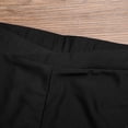 thumbnail image 5 of Fldy Kids Girls Basic Stretchy Sports V-front Booty Short Boy-cut Bottom Ballet Dance Yoga Hot Pants Underwear Black 14, 5 of 6