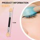 thumbnail image 3 of Dinheiro 120 brochas desechables para sombra de ojos de doble cara, brochas para sombra de ojos, aplicador de maquillaje, tipo: estilo 1;, 3 of 5