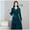2, variant on Elegant V-neck Women‘s Dress: Slimming Long Sleeve Autumn Dress for Middle-Aged and Elderly Mothers with Pockets tzw