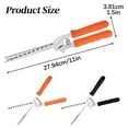 thumbnail image 2 of Qiangzon Rib Membrane Removal Tool Stainless Steel Bbq Rib Prep Tool Meat Tenderizer Kitchen Gadget for Grilling Cooking Ergonomic Handle Dishwasher Safe Restaurant Quality A Fascia Knife, 2 of 6
