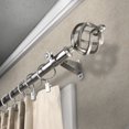 thumbnail image 2 of Jinx 13/16" Bay Window curtain rod 20"-36", 38"-72" - Satin Nickel,(ABay-42-5), 2 of 5