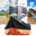 thumbnail image 3 of NAIZEA Adult Tricycle Cover Trike Cover, 3 Wheeled Bicycle Bike Cover for Outdoor Storage Waterproof, Dust Wind Proof for Bikes, 75"Lx30"Wx44"H, 3 of 8