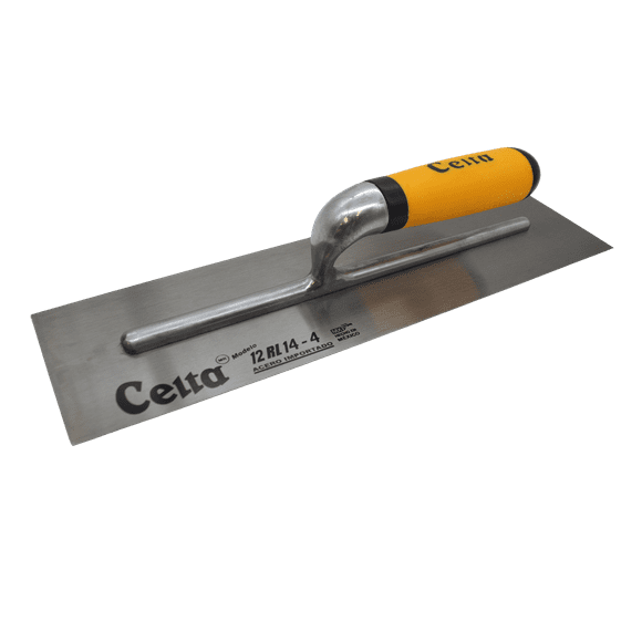 Llana Profesional de 12 Remaches 14x4 pulgadas Mango Ergonómico