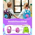 thumbnail image 6 of PROHEAR 032 2.0 Noise Cancelling Headphones for Kids - 25dB Noise Reduction - Adjustable Sensory Ear Protection Muffs for Concert, Fireworks, Monster Truck Shows, School - Princess Pink, 6 of 9