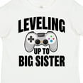 thumbnail image 4 of Inktastic Leveling Up to Big Sister Girls Toddler T-Shirt, 4 of 5