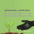 thumbnail image 3 of Guantes de Nitrilo Biodegradables IVQIN GLOVES 100 piezas Talla S, 3 of 5