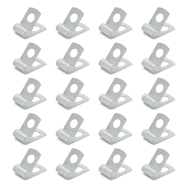 <p>Fuel Hose Clamp Set, Tightly Fixed Durable Universal Fit Brake Fuel Line Clip 20 Pcs For Vehicle</p>