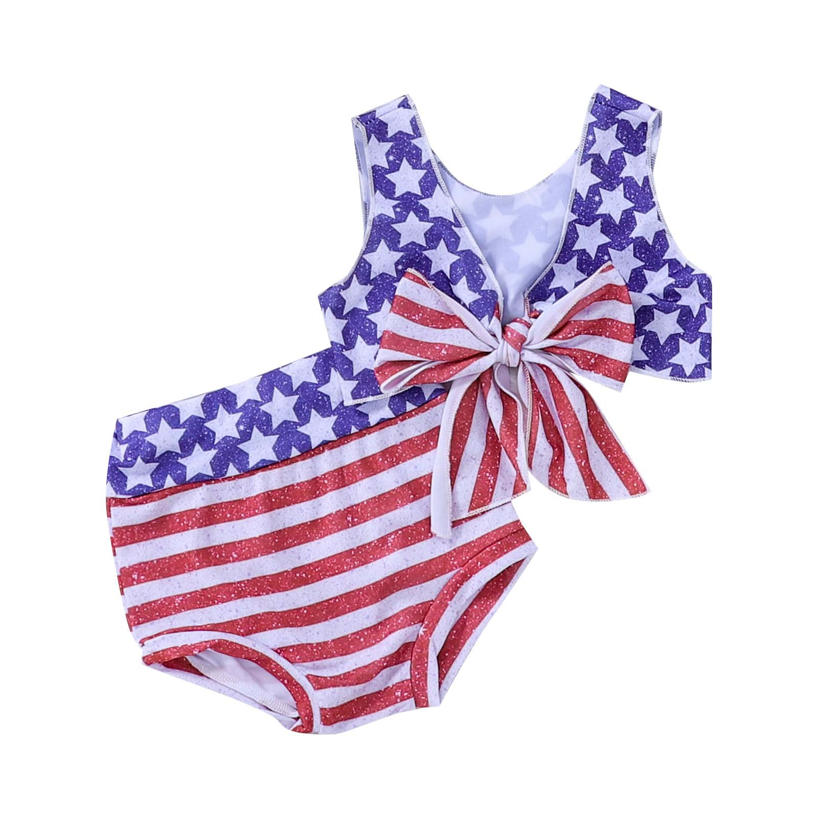 IROINNID Toddler Girls Swimwear Summer Bikini Twopiece Swimsuit