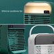 thumbnail image 5 of Wosthever Mini ventilador de refrigeración, contenedor de agua de 200ml, ventilador de pulverización ajustable, 4 velocidades de viento, ventilador de Electrodomésticos Blanco, 5 of 6