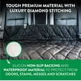 thumbnail image 5 of Plush Paws Premium Waterproof Nonslip Scratchproof Just Bench Seat Cover for Cars & SUVs Regular Black, 5 of 6