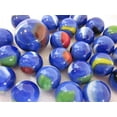 thumbnail image 4 of 25 Glass Marbles Dolphin Blue Toy Game Pack (24 Player, 1 Shooter), 4 of 5