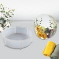 thumbnail image 3 of veasfak Silicone Epoxy Casting Mould Making DIY Decor round round, 3 of 9