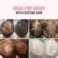 thumbnail image 4 of Hair Fibers Boldify Rellena el cabello fino y fino, 56 g, negro, 4 of 9