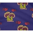 thumbnail image 4 of oneOone Cotton Flex Fabric Bird & Mushroom Block Printed Craft Fabric BTY 40 Inch Wide, 4 of 4