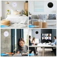 thumbnail image 5 of Uxcell 12 Inch Wall Clock, Battery Operated Non-Ticking Round Wall Clocks, Orange, 5 of 5
