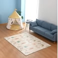 thumbnail image 6 of Folding mat  mat  Large Foam playmat Crawl (White), 6 of 6
