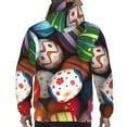 thumbnail image 6 of Bingfone Easter Egg Men'S Drawstring Hoodie Long Sleeve Pocket Sweatshirts-4x-Large, 6 of 9