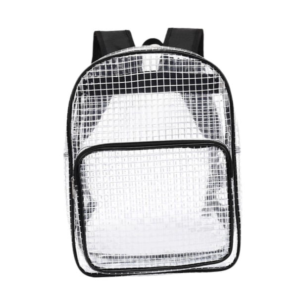 Mochila transparente con correa ajustable, bolsa de herramientas de PVC transparente, bolsa de herramientas antiestática Estilo B