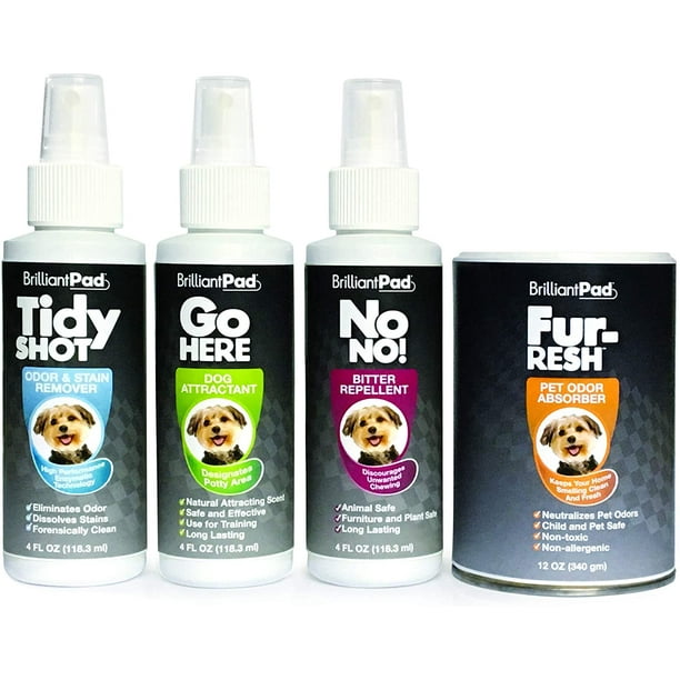 New Puppy Training Kit Potty Attractant, Chew Deterrent, Enzymatic