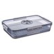 thumbnail image 1 of Caja de pan hermética for encimera de cocina, contenedor de almacenamiento con dial de tiempo y tapa, recipiente for pan sin BPA, 1 of 6
