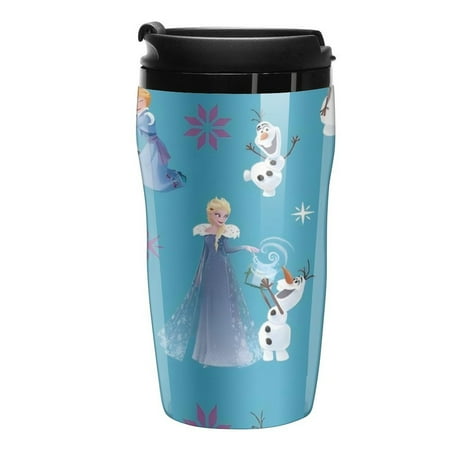 

Frozen Cartoon stainless steel thermos cup with lid 250ml