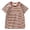 861Brown3405, variant on Summer Kids Children Short Sleeved Striped T-Shirt Boys Girls Tops Baby Base Shirt Tee Fashionable Toddler Blouses Clothing