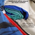 thumbnail image 5 of ANJ Outdoors 32F-59F Saco de dormir para jóvenes y niños | Saco de dormir para niños y niñas para interiores y exteriores | Saco de dormir ligero estilo momia para niños, 5 of 5